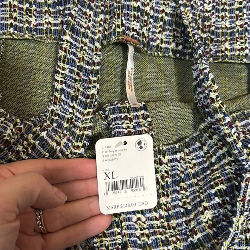 NWT Free People Maxx Mini Shift Dress